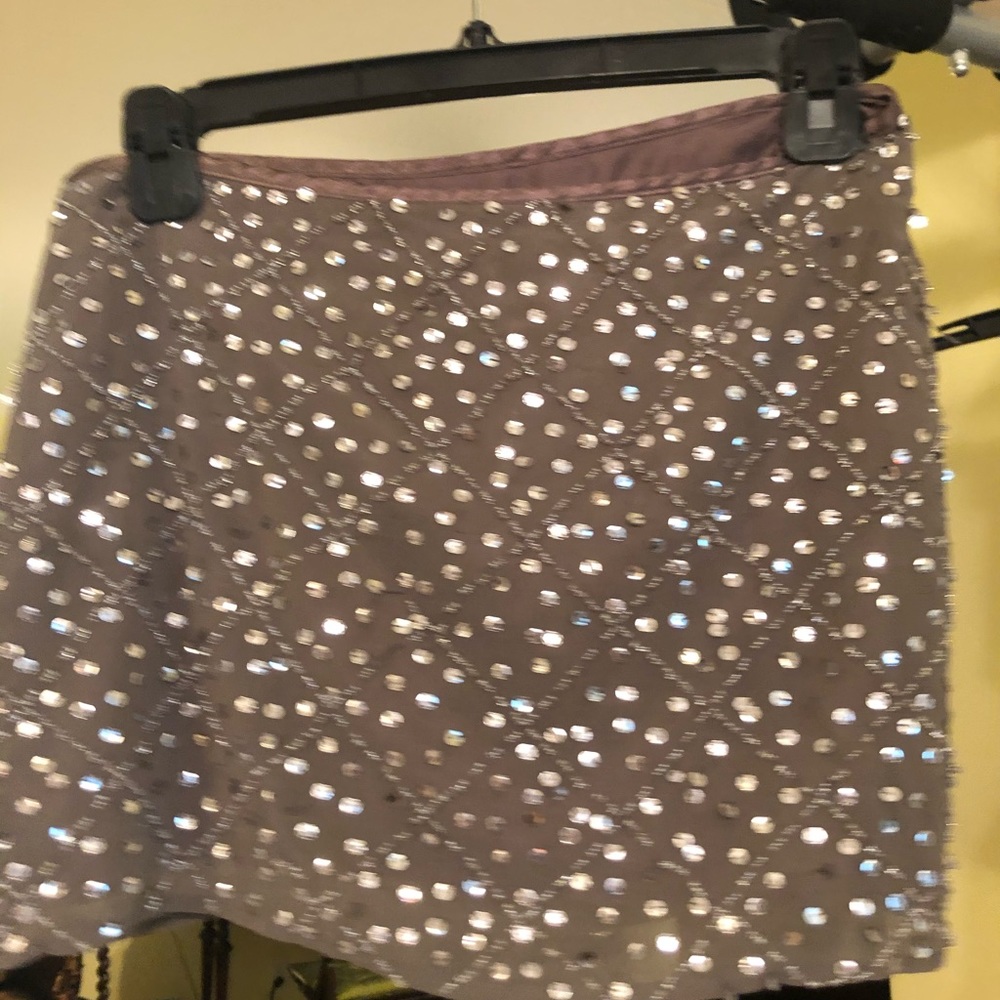 Sequin short skirt